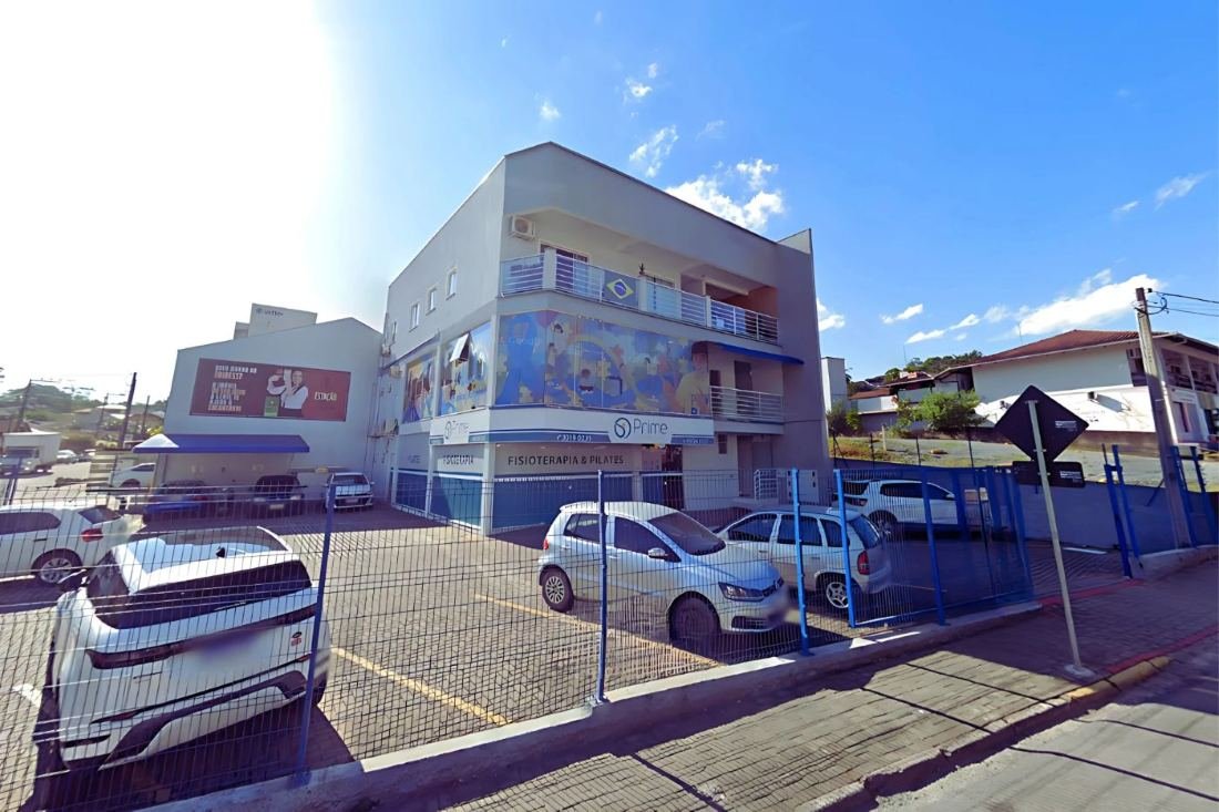 Fachada da unidade Blumenau